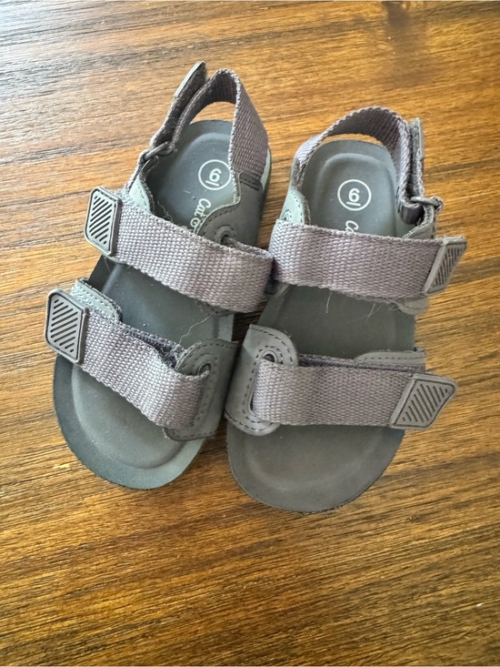 Cat & Jack Other - Cat & Jack Brown Adjustable Strap Kids Sandals
